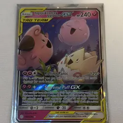 Togepi & Cleffa & Igglybuff GX TAG TEAM 143/236 Holo ENG 240HP - Image 1