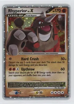 Rhyperior Lv X Pokemon Diamond & Pearl Black Star Promo #DP29 2007 - Image 1