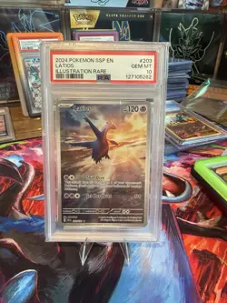 The Pokemon Company PSA 10 Latios 203/191 Illustration Rare Holo English 2024 - Image 1