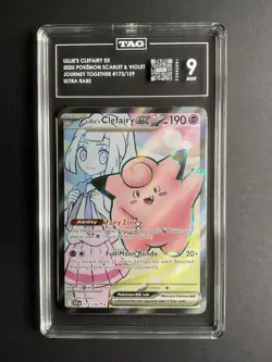 Lillie’s Clefairy ex 173 TAG 9 2025 Pokemon JTG EN Ultra Rare - Image 1