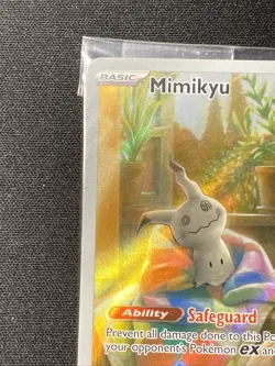 Pokemon TCG Mimikyu 075 S&V Paldean Fates ETB Black Star Promo SEALED - Image 5