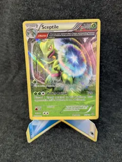 Pokemon TCG Sceptile (Omega) 9/160 XY - Primal Clash Holo NM Card - Image 1