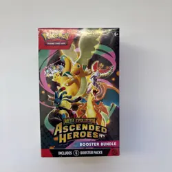 Pokemon TCG Mega Evolution Ascended Heroes Booster Bundle Box 6 Packs Sealed NEW - Image 1