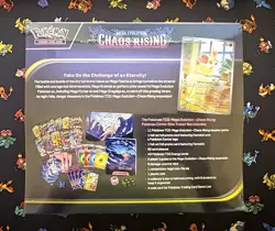 Chaos Rising Pokemon Center Elite Trainer Box ETB SEALED - Image 2