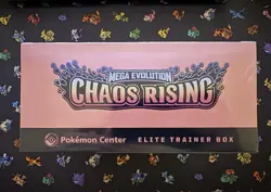 Chaos Rising Pokemon Center Elite Trainer Box ETB SEALED - Image 3