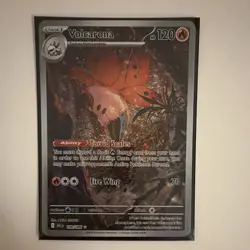 The Pokemon Company Volcarona 100/086 SV Black Bolt Illus Rare Holo 120HP - Image 1