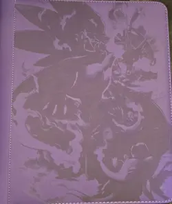 Pokemon Mega Charizard X 9 Pocket Top Loader Binder - Engraved - Image 2