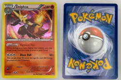 Delphox 26/146 Holo NM/M R XY Pokemon - Image 3