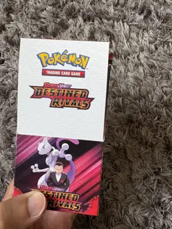 Pokemon TCG Destined Rivals Half Booster Box- 18 Packs - No seal - Image 2