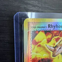 Pokemon Team Magma vs Team Aqua Team Magma's Rhyhorn Reverse Holo 38/95 NM - Image 4