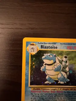 Pokemon LP Base Set 2 Blastoise 2/130 Holo Rare - Image 2