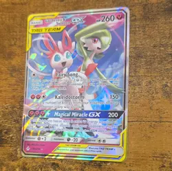 Pokemon TCG Sun & Moon Gardevoir & Sylveon GX Tag Team 130/214 Holo 2019 English - Image 2