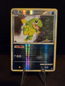 Pokemon TCG Politoed 7/95 Reverse Holo Rare HGSS Unleashed 🌟🌟🌟 2010 - Image 1