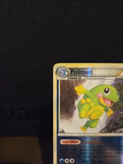 Pokemon TCG Politoed 7/95 Reverse Holo Rare HGSS Unleashed 🌟🌟🌟 2010 - Image 2