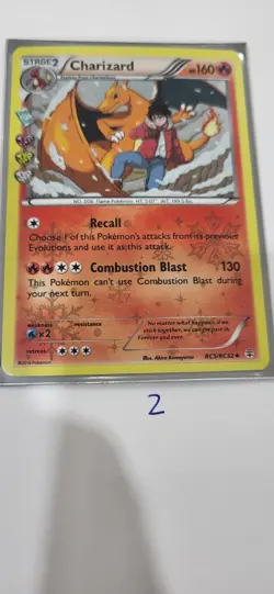 Charizard RC5/RC32 - Generations Radiant Collection - Holo Pokemon TCG NM - Image 1