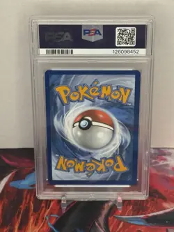 PSA 9 Mint Pokemon Golurk 123/086 Sv: Black Bolt Illustration Rare Holo Eng - Image 2