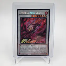*** BRAMBLE ROSE DRAGON *** 1ST EDITION SECRET RARE DOOD-EN039 YUGIOH! - Image 2