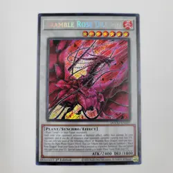 *** BRAMBLE ROSE DRAGON *** 1ST EDITION SECRET RARE DOOD-EN039 YUGIOH! - Image 3
