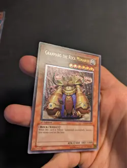 Yugioh Granmarg the Rock Monarch FET-EN009 1st Edition Ultimate Rare VLP! - Image 2