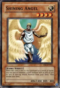 Shining Angel - DB1-EN052 - LP - YuGiOh - Image 1
