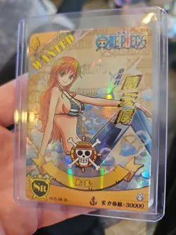 Nami SR NO5 SR-26 One Piece Anime Card Holo Foil - Image 2