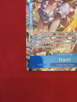 One Piece TCG Alt Art Nami OP11-054 A Fist Of Divine Speed One Piece Trading - Image 5