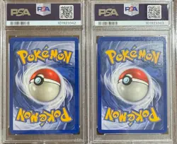 SEQUENTIAL PSA 9 DITTO NON-HOLO 18 HOLO 3 1ST EDITION FOSSIL POKEMON VINTAGE - Image 2