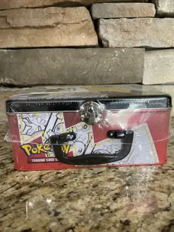 Pokemon 25th Anniversary Celebrations Treasure Chest Lunchbox Tin Sealed SP 🔥 - Image 5