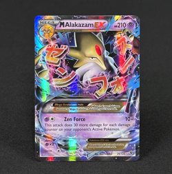 Pokemon TCG M Alakazam EX #26 Fates Collide Holo NM Near Mint Ultra Rare - Z-4 - Image 1