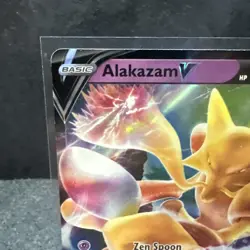 Alakazam V - SWSH083 Sword & Shield Promo Pokemon TCG Near Mint NM - Image 3