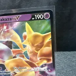 Alakazam V - SWSH083 Sword & Shield Promo Pokemon TCG Near Mint NM - Image 4
