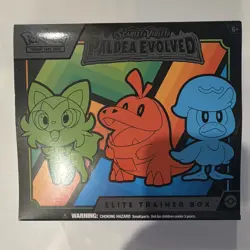 🔥💥⚡New!!! Pokemon TCG Scarlet & Violet Paldea Evolved Elite Trainer Box( ETB) - Image 1