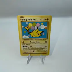 2016 Pokemon XY Evolutions Flying Pikachu 110/108 Holo Rare Card - Image 1