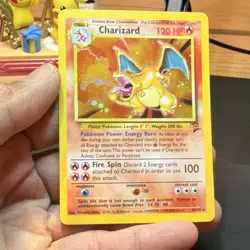 [NM] Charizard 004/130 Base Set 2 Holo Rare 120 HP Pokemon TCG 1995 - Image 5