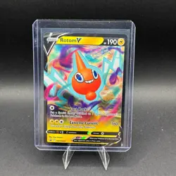 Rotom V Pokemon Sword&Shield Promo SWSH257 BSP Full Art NM - Image 1