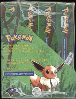 2000 Pokemon FRENCH 1st Edition Jungle Decks Case Display Deck SEALED #2 - Image 4