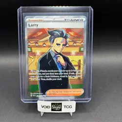 Larry Pokemon Paradox Rift 235/182 Ultra Rare Full Art Holo SV NM Komayama - Image 1