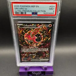 Oricorio EX Pokemon Mega Evolution Promo 024 BSP Full Art Holo PSA 9 Kanda - Image 1