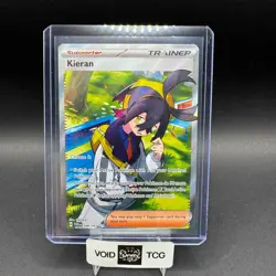 Kieran Pokemon SV Twilight Masquerade 206/167 Ultra Rare Full Art Holo NM GIDORA - Image 1