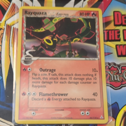 The Pokemon Company Pokemon TCG Rayquaza 26/110 Holon Phantoms Rare 80 HP 2006 - Image 1