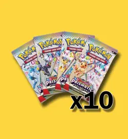 Pokemon Prismatic Evolutions Booster Pack - Lot of 10 - Factory Sealed - Image 1