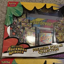 Pokemon Ascended Heroes Premium Poster Collection Set of 2 Factory Sealed Ripped - Image 2