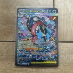 Pokemon TCG Chaos Rising Mega Greninja EX 116/086 Mint Pack Fresh English - Image 1