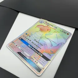 Pokemon Rainbow Dragonite GX Secret 248/236 Sun Moon Unified Minds Holo MP - Image 4