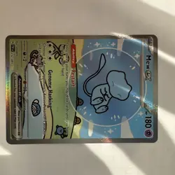 Pokemon Mew ex 232/091 Paldean Fates Near Mint (NM) Holo Bubble Mew - Image 1
