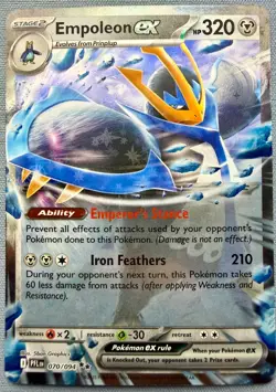 Empoleon EX #70/94 - NM - Pokemon TCG: Phantasmal Flames PFL - Image 1