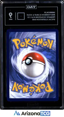 Pokemon 2025 Umbreon ex 161/131 Tera SIR Prismatic Evolutions TAG 9 - Image 2