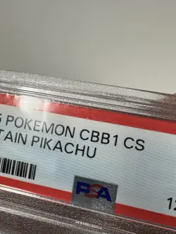 Pokemon Captain Pikachu Gem Pk. Vol. 1 CBB1C CHINESE Full Art #09 PSA 10 - Image 3