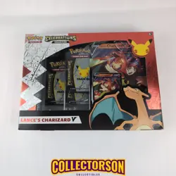 Pokemon 25th Anniversary Celebrations Lances Charizard V Collection Box Sealed - Image 1