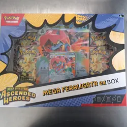 Pokemon - Ascended Heroes, Mega Feraligatr Ex Collection Box - - Image 1